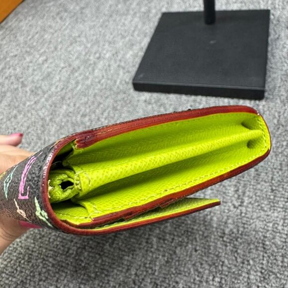 Louis Vuitton Sarah Multicolor Canvas Wallet 388-082225 - Picture 5 of 12